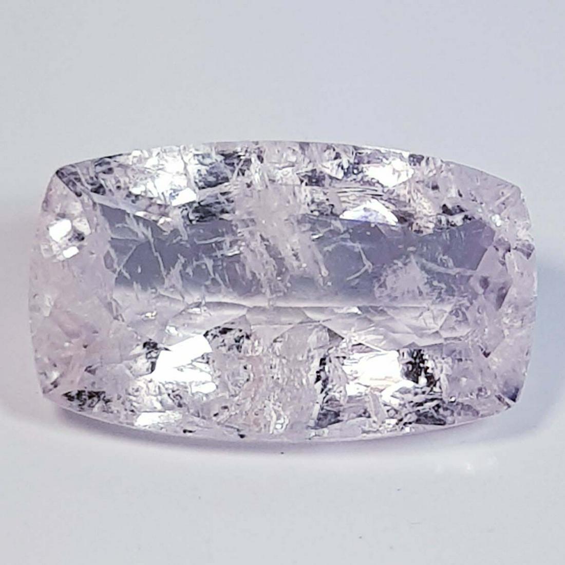 6.60 ct Natural Pink Morganite Cushion Cut (1 of 5)