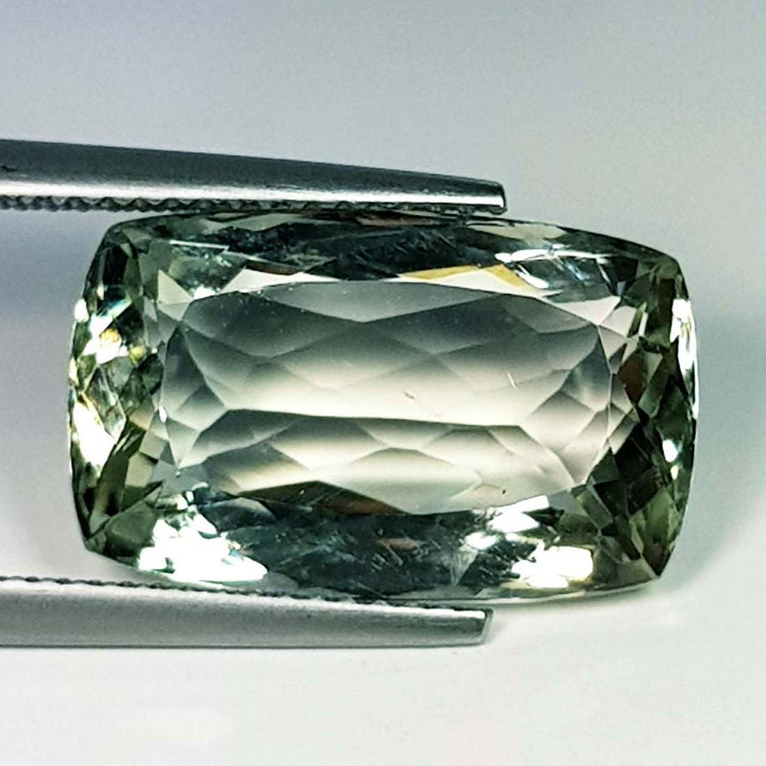 Natural Green Amethyst Cushion Cut 10.90 ct (1 of 5)