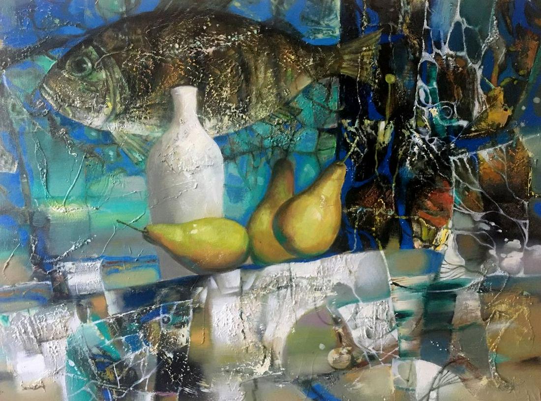 Oil painting Pears Anatoly Borisovich Tarabanov (1 of 11)