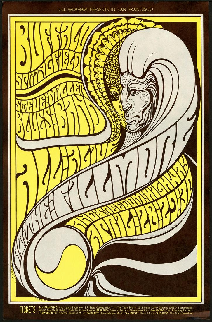 Original BG-61 Buffalo Springfield Poster (1 of 1)
