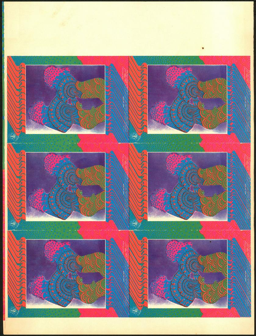 Original Uncut FD-81 Postcard Sheet (1 of 1)