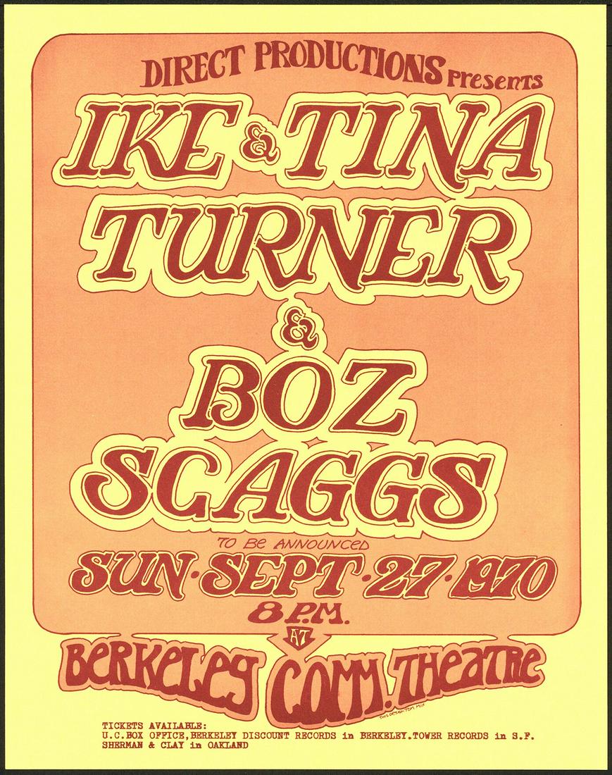 Ike And Tina Turner First Print Poster (1 of 1)