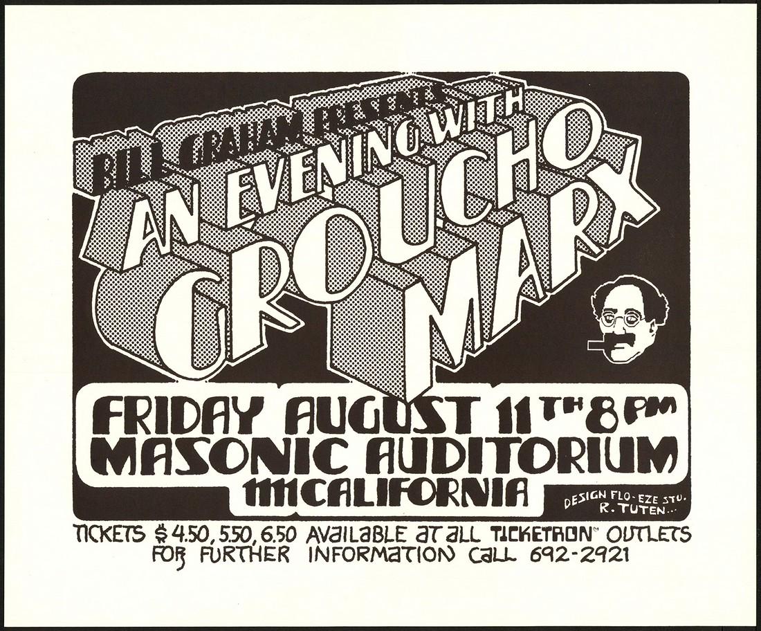 Original 1972 Groucho Marx Poster (1 of 1)