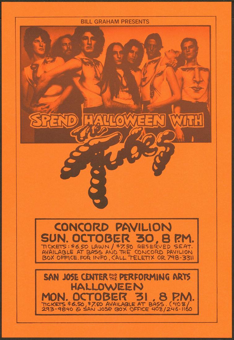 The Tubes Halloween Night Original Print Poster (1 of 1)