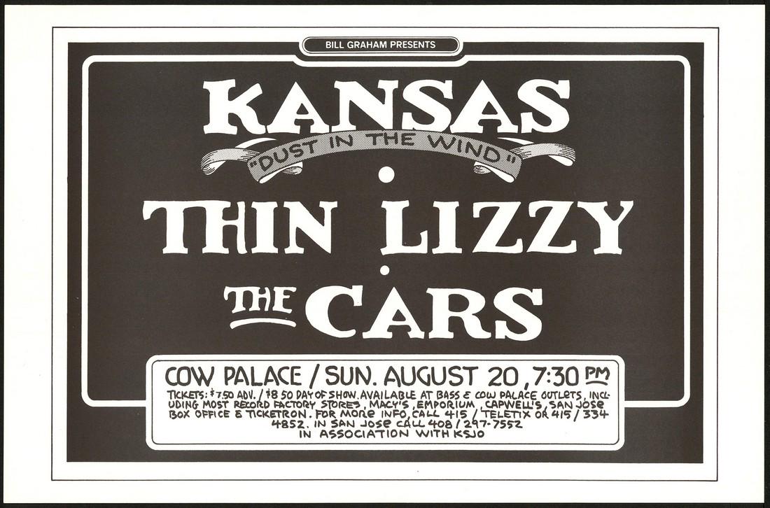 Kansas 'Dust In The Wind' First Print Poster (1 of 1)