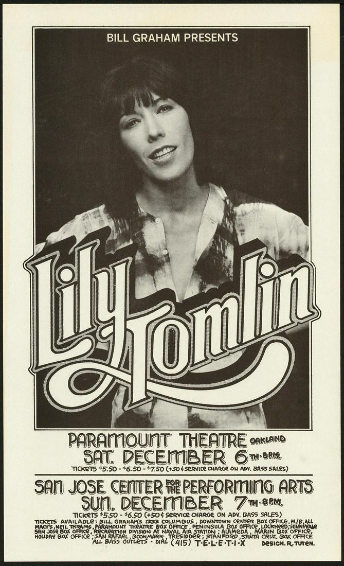 Lily Tomlin Original Print Poster (1 of 1)