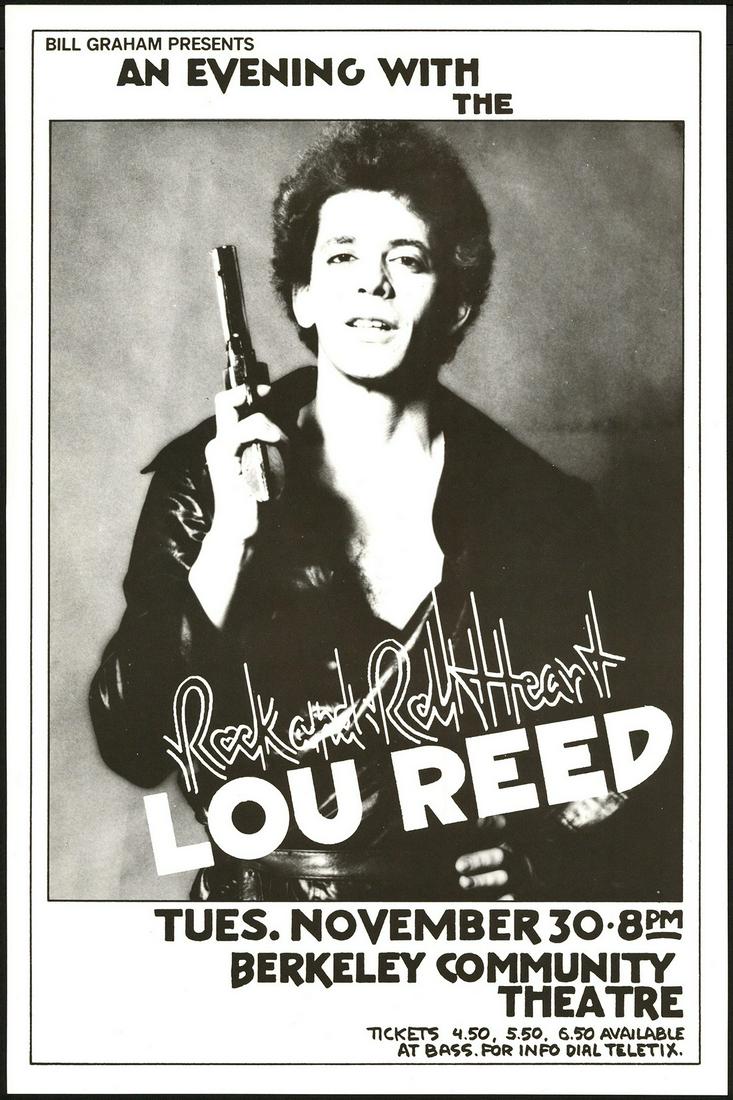 An Evening With Lou Reed Poster (1 of 1)