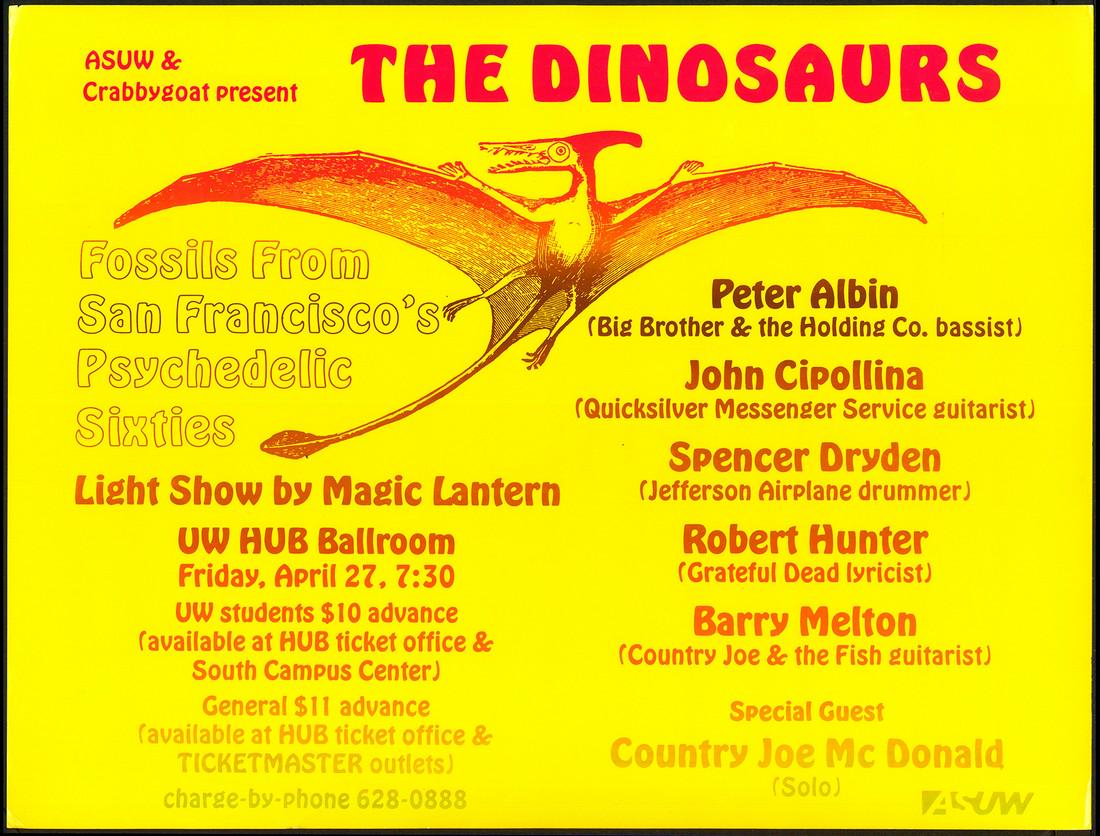 Rare Dinosaurs University of Washington Poster (1 of 1)