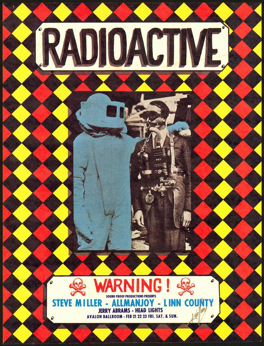 Scarce Signed AOR 2.30 Radioactive Poster (1 of 1)