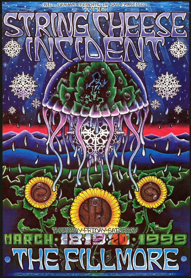 Original F-369 String Cheese Incident Poster (1 of 1)