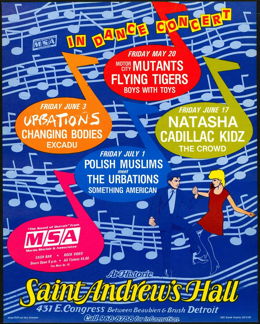 Saint Andrew's Hall Dance Concert Poster (1 of 1)