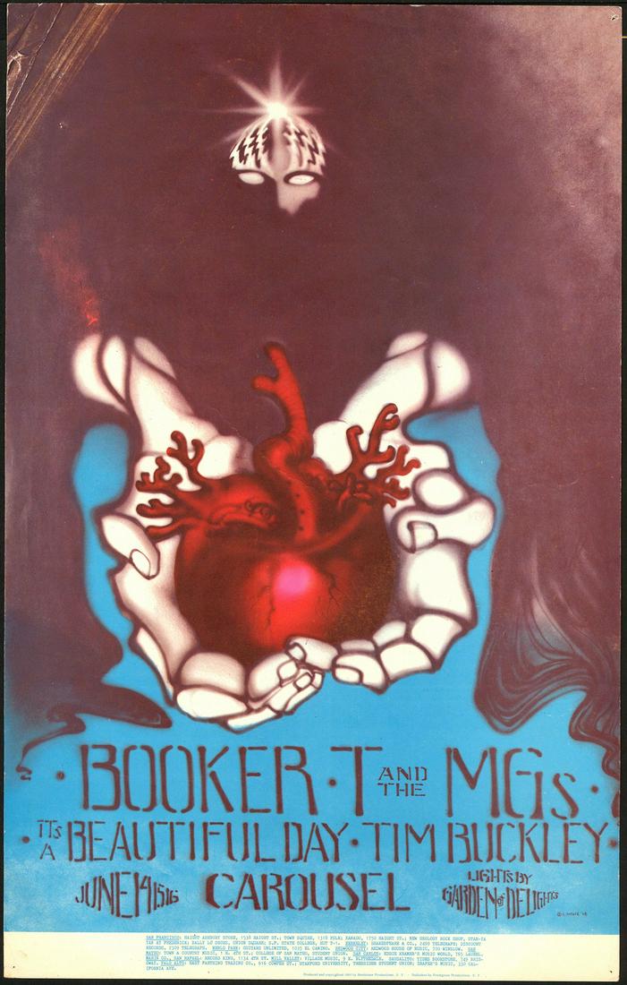 Booker T. & The MG’s Carousel Ballroom Poster (1 of 1)