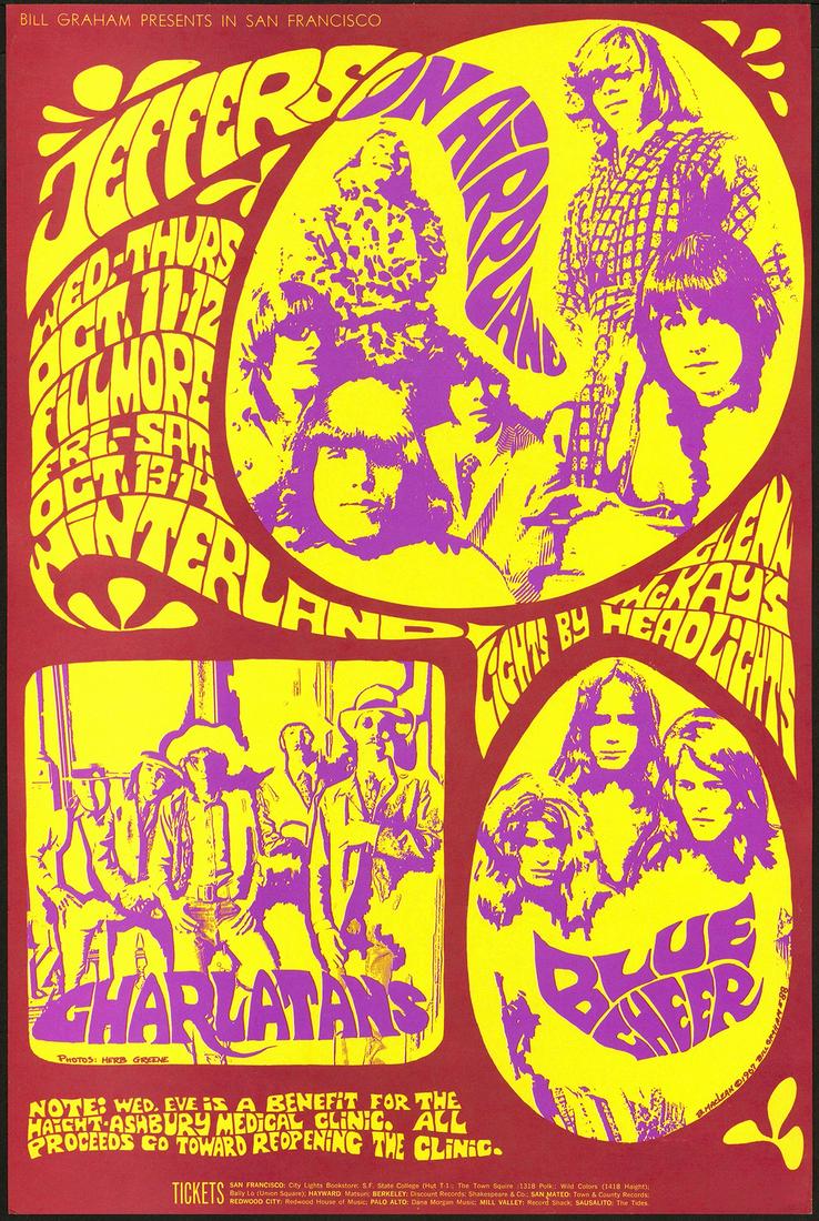 First Print BG-88 Jefferson Airplane Poster (1 of 1)