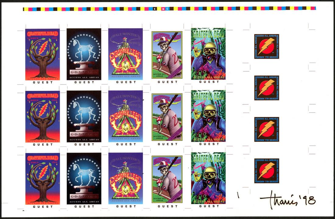 Signed Grateful Dead Laminate Collection Proof (1 of 1)