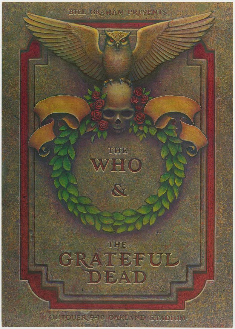 Second Print AOR-4.43 Grateful Dead Poster (1 of 1)