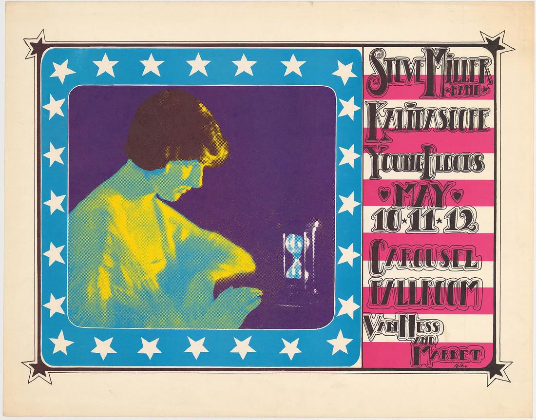 Steve Miller Carousel Ballroom Poster (1 of 1)