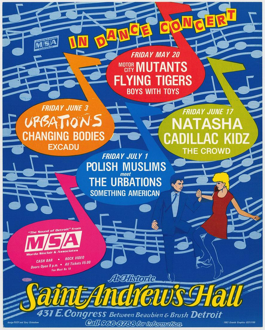 Saint Andrew's Hall Dance Concert Poster (1 of 1)