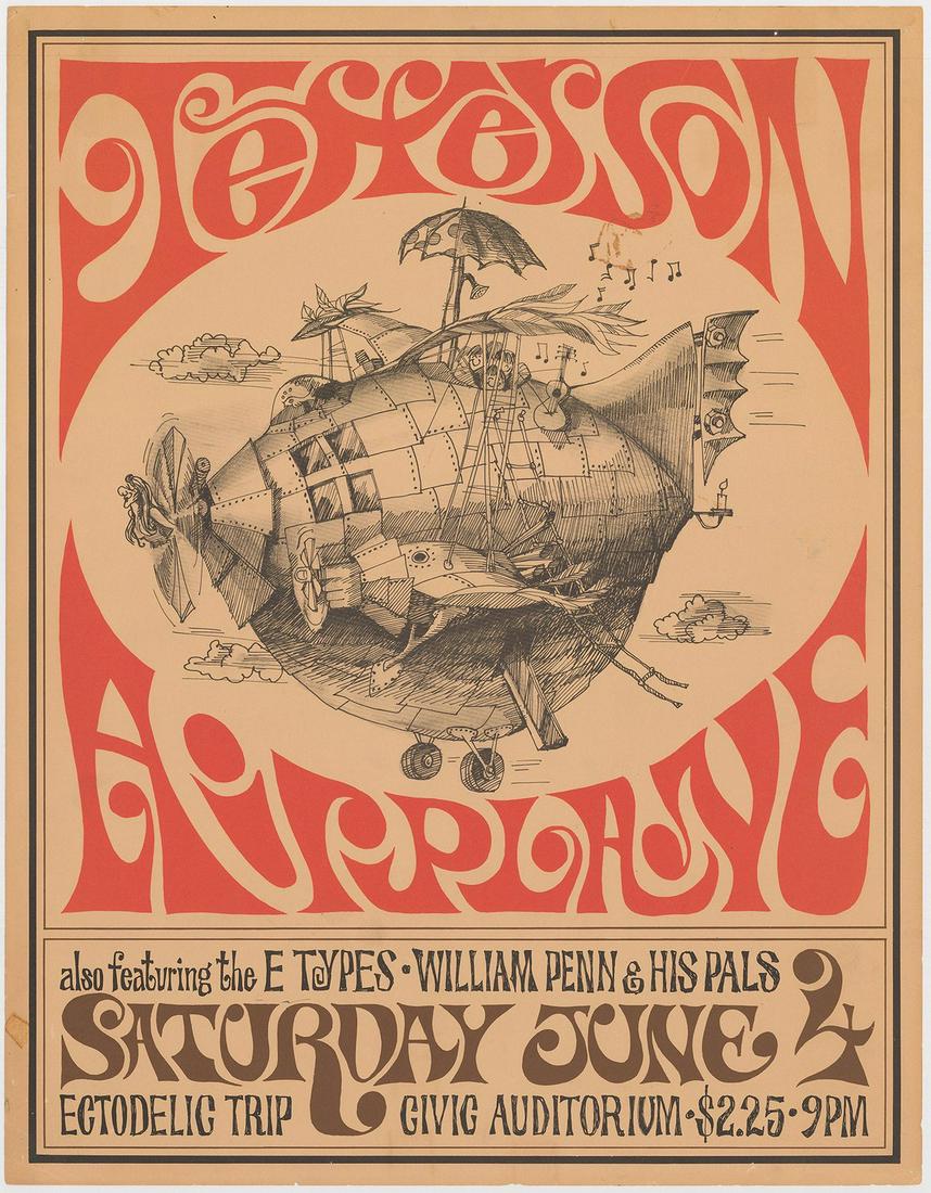 Third Print Jefferson Airplane Poster (1 of 1)