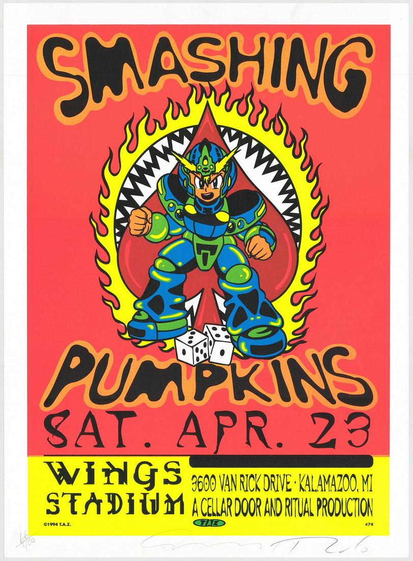 Original Smashing Pumpkins Poster (1 of 1)