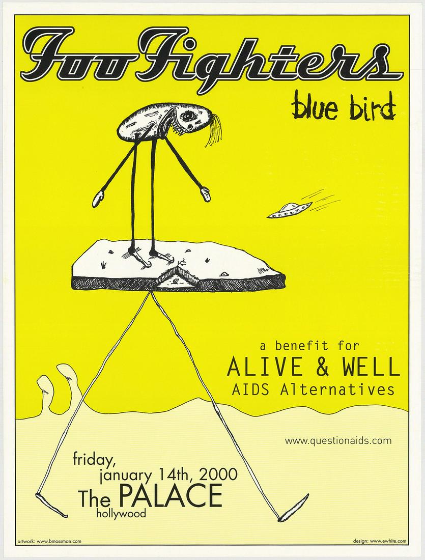 Foo Fighters Benefit Poster (1 of 1)