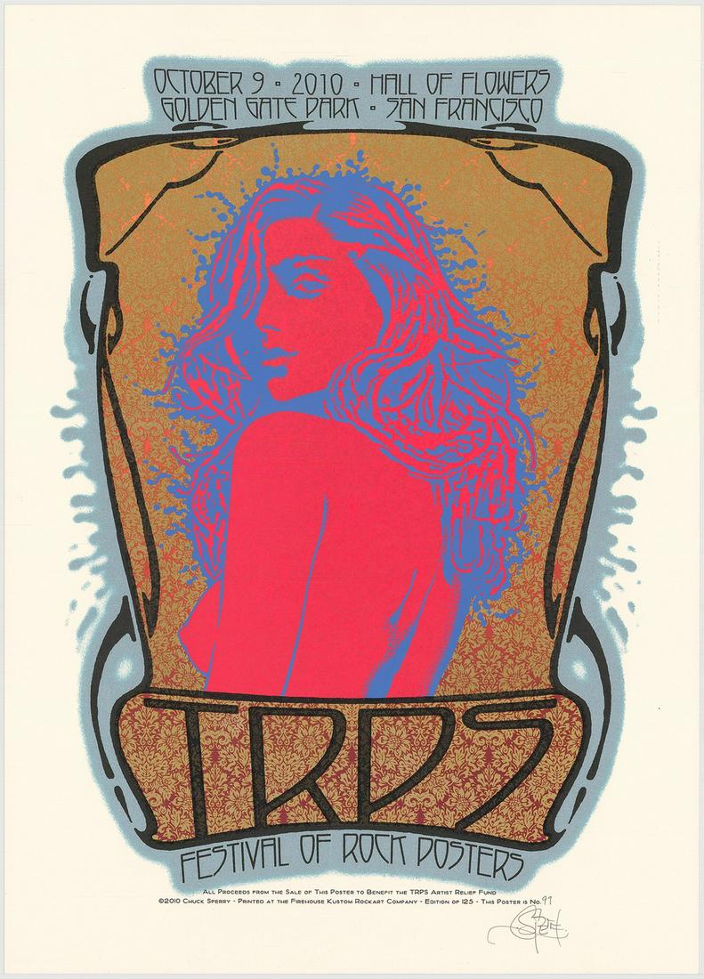 Signed 2010 TRPS Festival Benefit Poster (1 of 1)