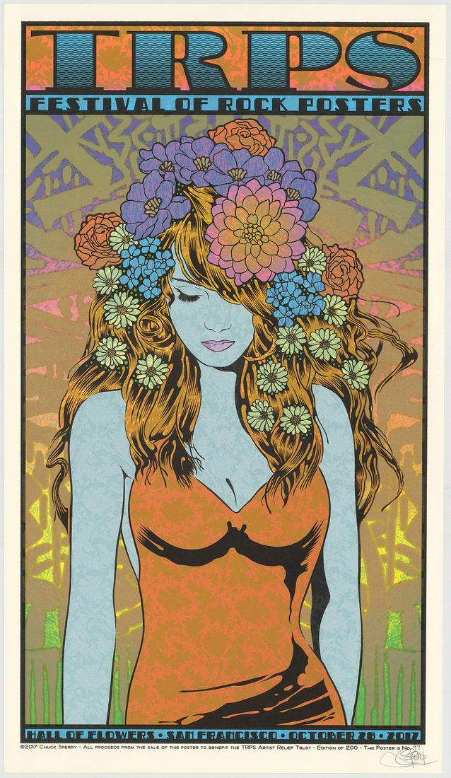 Signed 2017 TRPS Festival Benefit Poster (1 of 1)