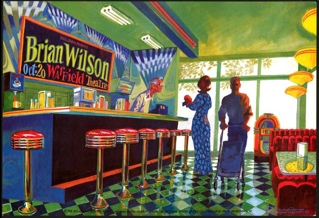 BGP-222 Brian Wilson Poster (1 of 1)