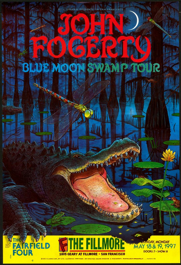 Blue Moon Swamp Tour' Poster (1 of 1)