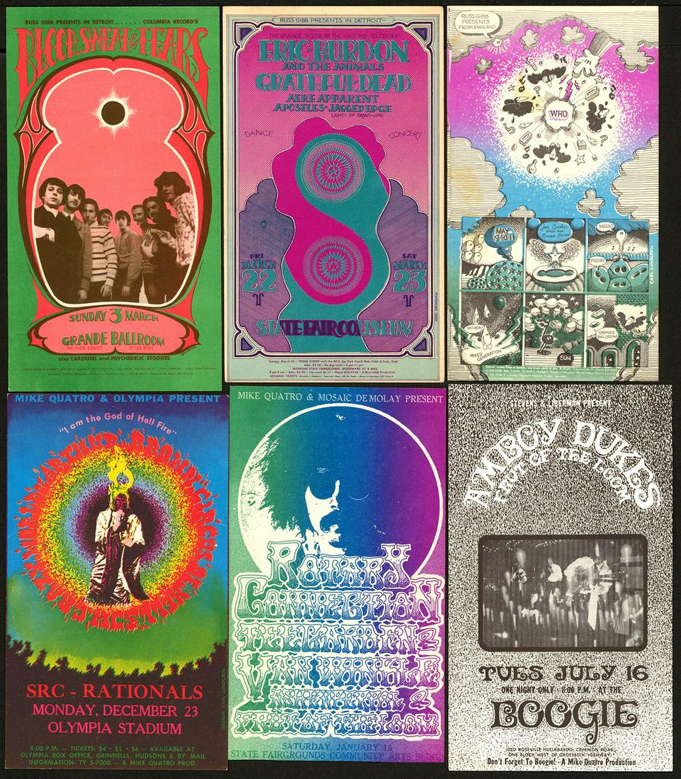 Lot of 6 Different Postcards From The Detroit Area (1 of 1)