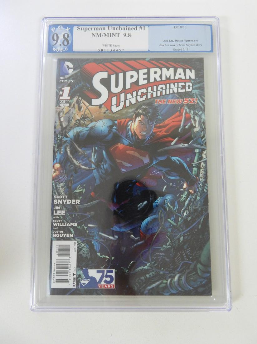 Superman Unchained #1 PGX 9.8 (1 of 2)