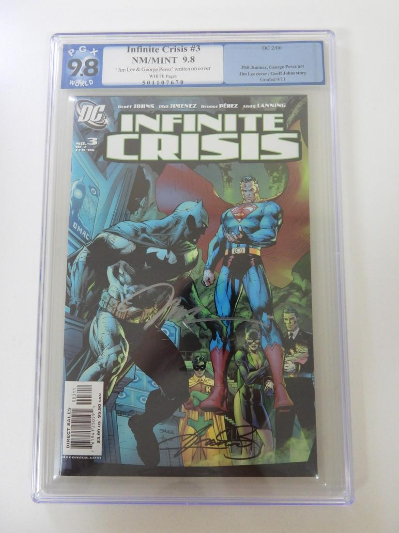Infinite Crisis #3 PGX 9.8 'Jim Lee & George Perez' (1 of 2)