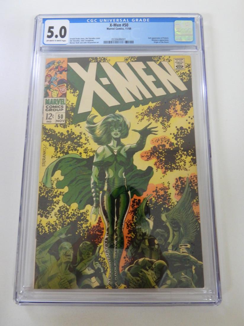 X-Men #50 CGC 5.0 2nd Appearance of Polaris (1 of 2)