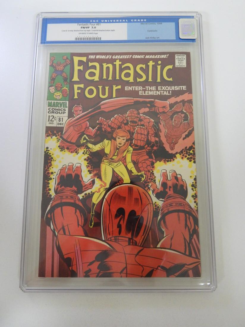 Fantastic Four #81 CGC 7.0 (1 of 2)