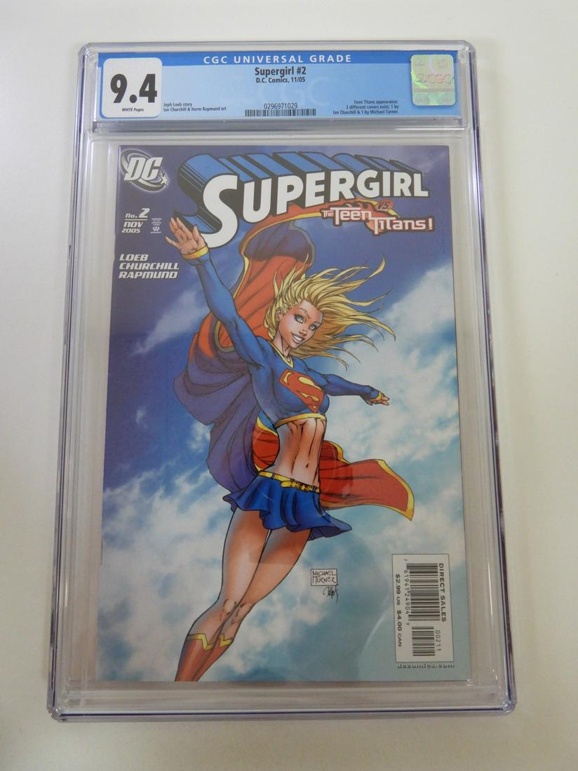 Supergirl #2 CGC 9.4 (1 of 2)