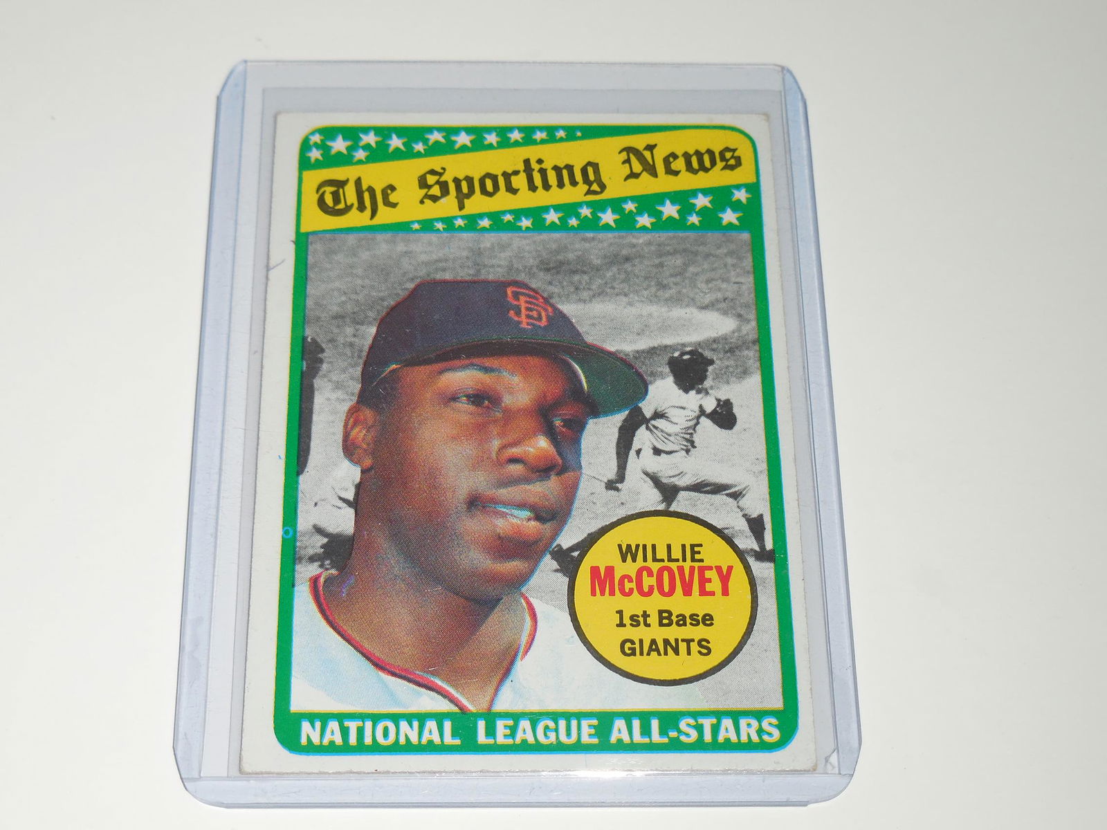 1969 TOPPS #416 WILLIE MCCOVEY ALL STAR (1 of 2)