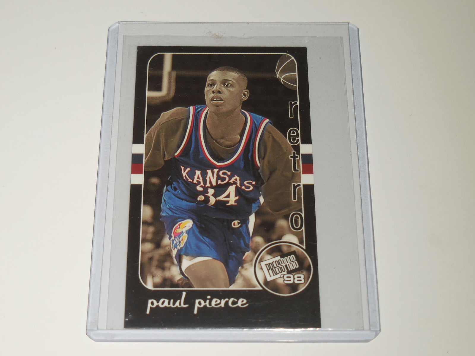 1998 PRESS PASS PAUL PIERCE RETRO ROOKIE CARD (1 of 2)