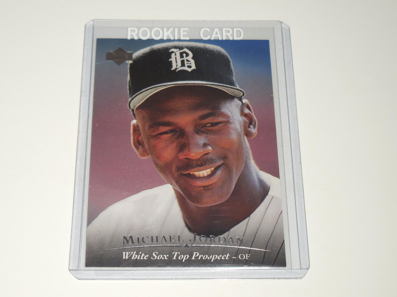 1995 UD TOP PROSPECT MICHAEL JORDAN ROOKIE CARD (1 of 2)