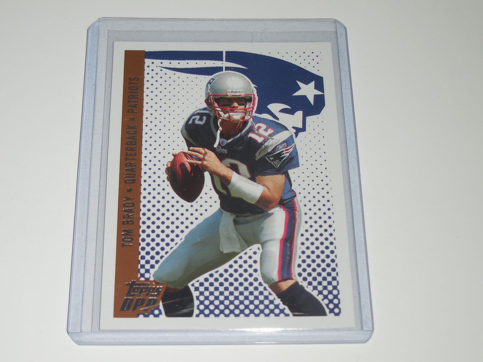 2006 TOPPS DPP #21 TOM BRADY PATRIOTS (1 of 2)