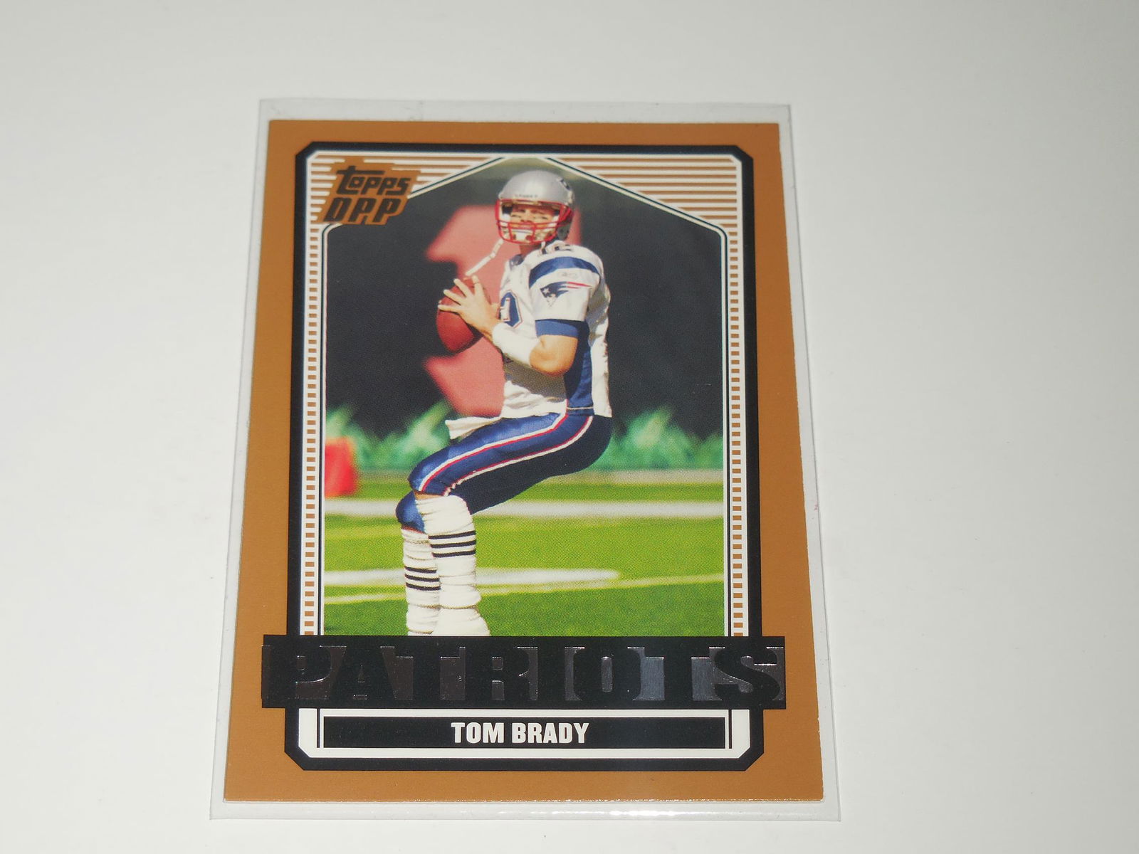 2007 TOPPS DPP #4 TOM BRADY PATRIOTS (1 of 2)