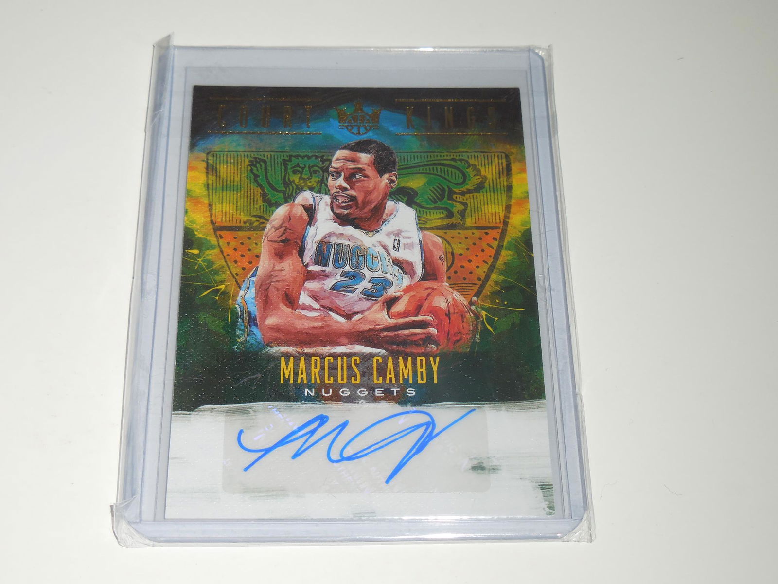 18-19 COURT KINGS MARCUS CAMBY AUTO #'D 134/149 (1 of 2)
