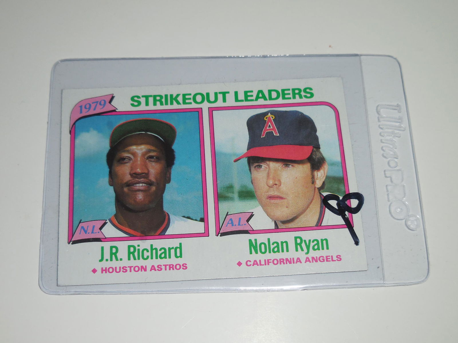 1980 TOPPS NOLAN RYAN / J.R. RICHARD (1 of 1)
