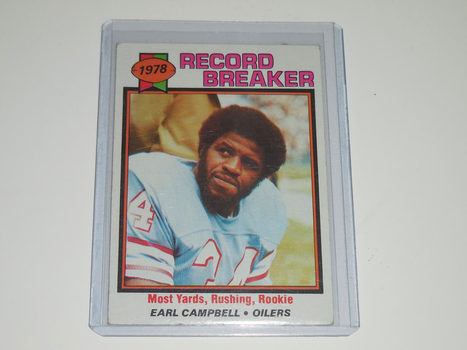 1979 TOPPS #321 EARL CAMPBELL ROOKIE CARD (1 of 2)