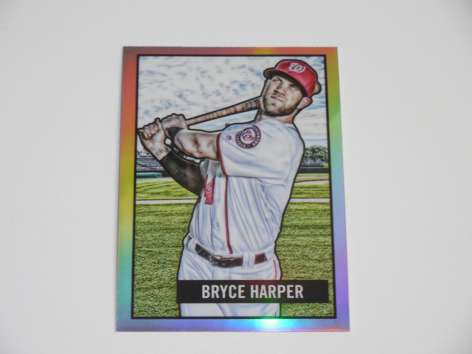 2017 BOWMAN CHROME BRYCE HARPER 1951 VARIATION (1 of 2)