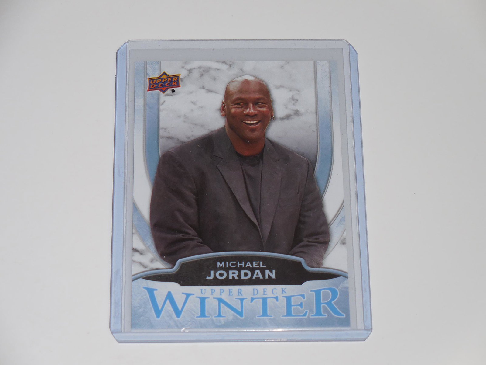 2016 UPPER DECK WINTER #W1 MICHAEL JORDAN: Title: 2016 UPPER DECK WINTER #W1 MICHAEL JORDAN Description: VERY NICE CARD. APPROXIMATELY NEAR MINT CONDITION. WILL SHIP WITH SLEEVE & TOP LOADER. Date/Period: MODERN Reserve: $5.00 Shipping: Domest