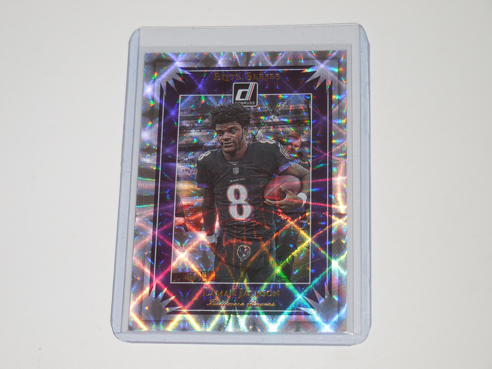 2019 DONRUSS LAMAR JACKSON ELITE SERIES HOLOFOIL (1 of 2)