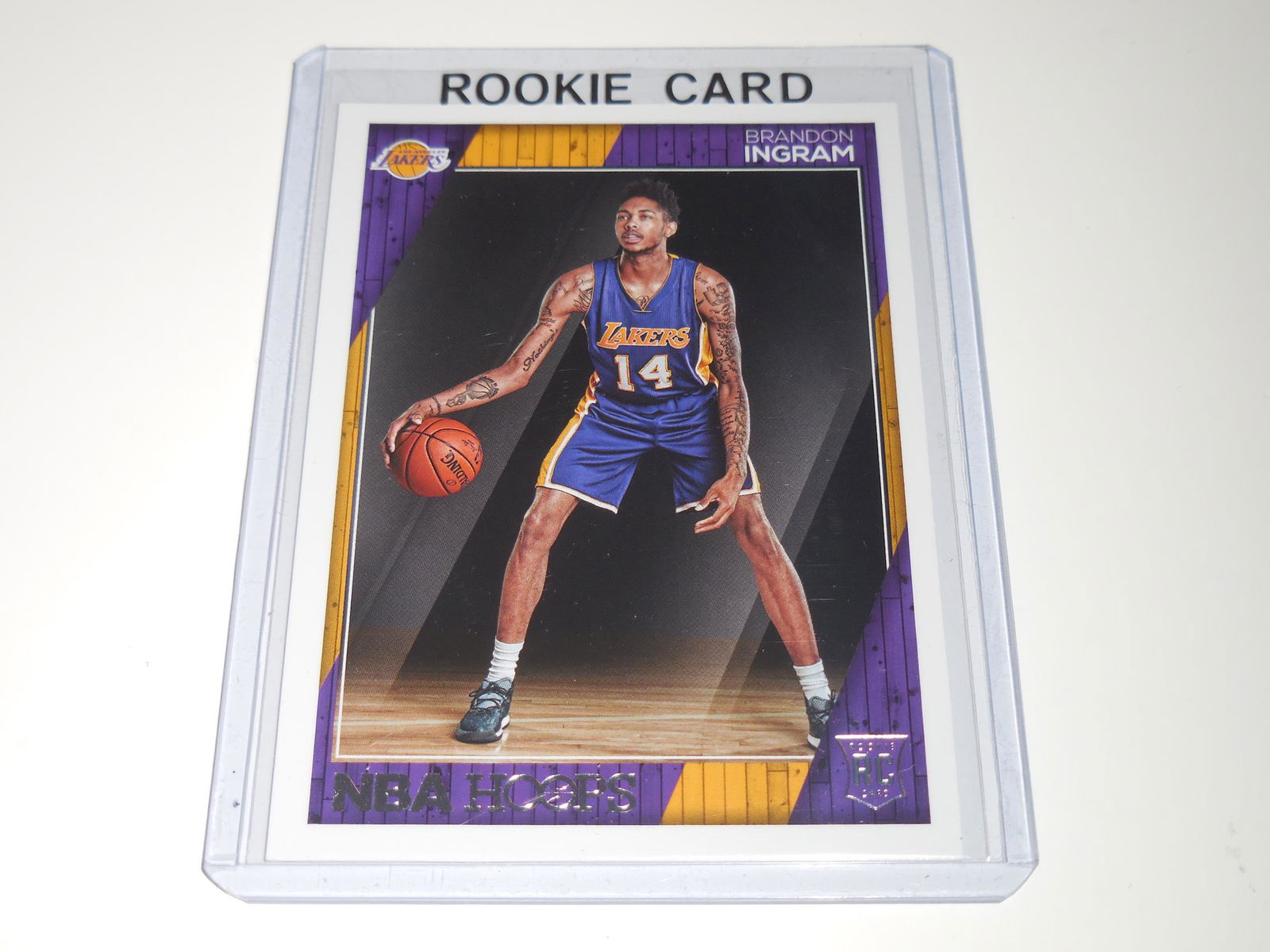 16-17 PANINI HOOPS BRANDON INGRAM ROOKIE CARD (1 of 2)