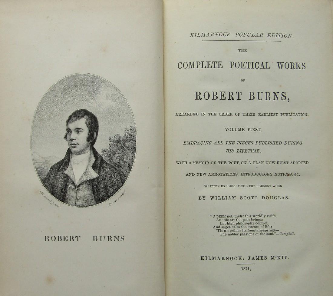 The Complete Poetical Works of Robert Burns (1 of 4)