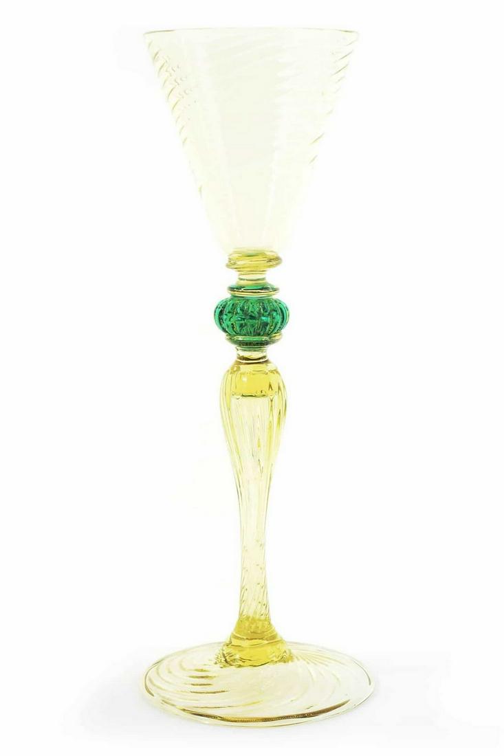 Vittorio Zecchin - Vintage ’30 Murano glass goblet (1 of 6)
