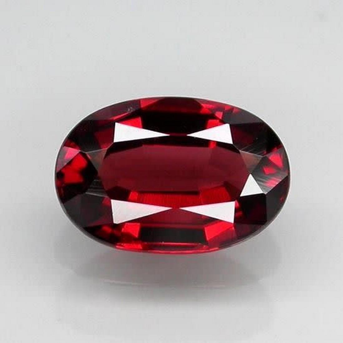 Natural UMBER RIVER Garnet Oval 1.22ct VS (1 of 1)