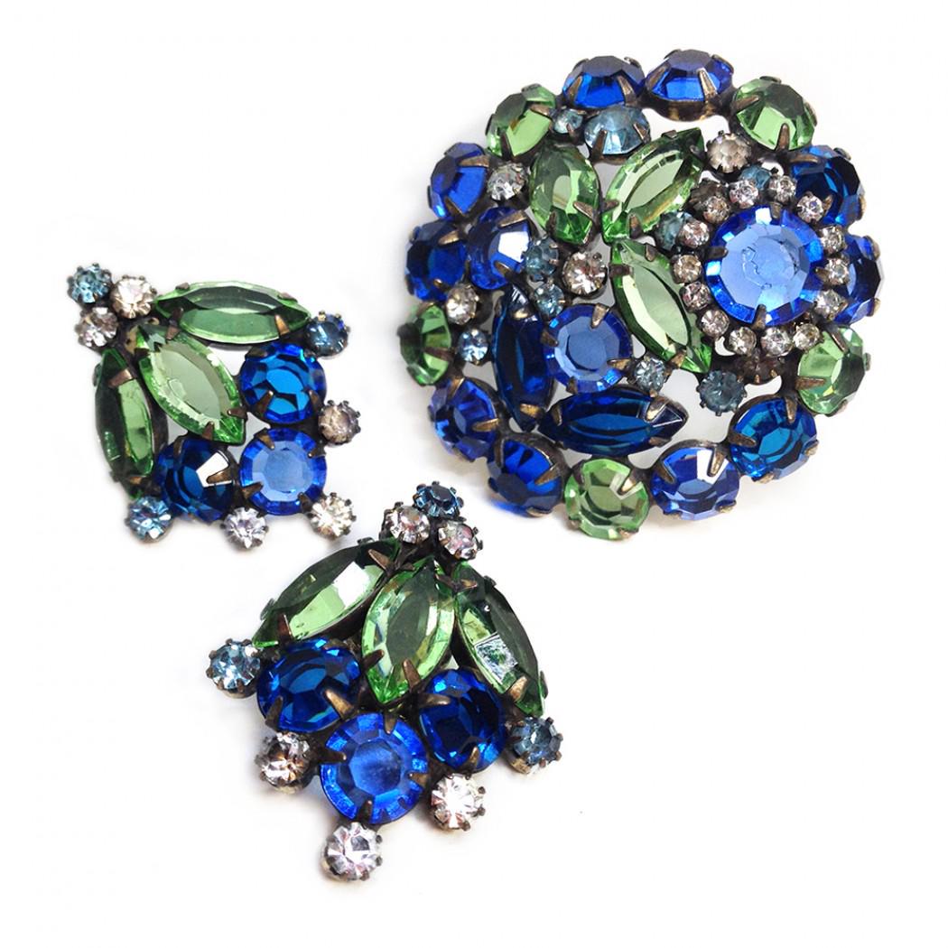 Juliana Style Blue and Green Set (1 of 3)